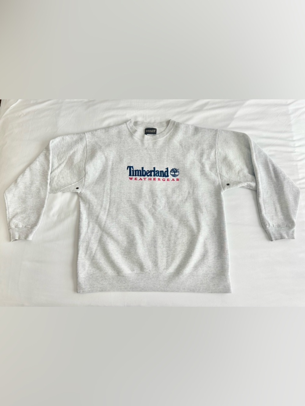 Vtg TIMBERLAND Weathergear Embroidered S/M? Crewneck Great condition